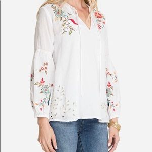 Johnny Was Lidia Effortless Peasant Blouse